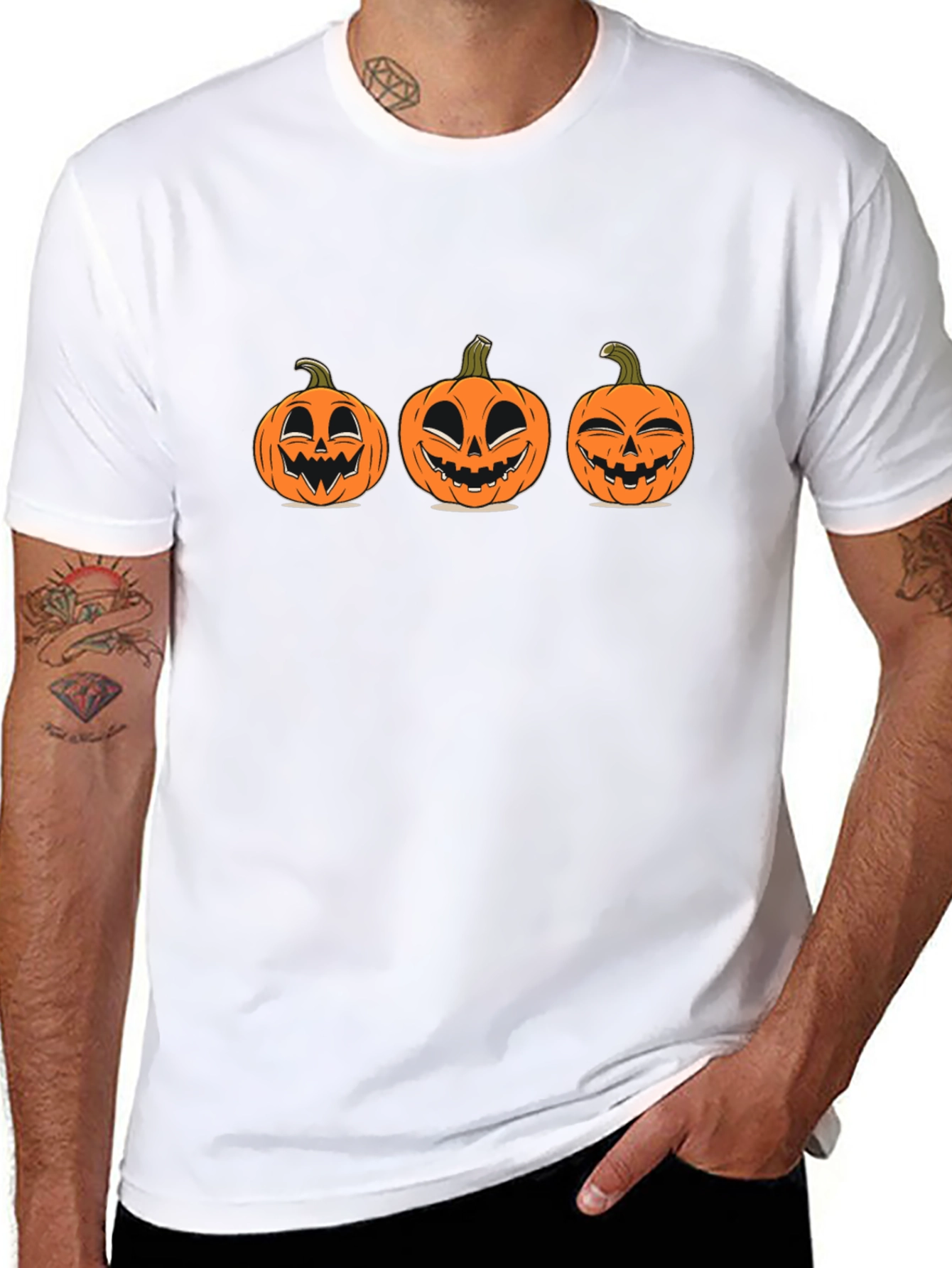 Halloween Pumpkin Graphic Tee