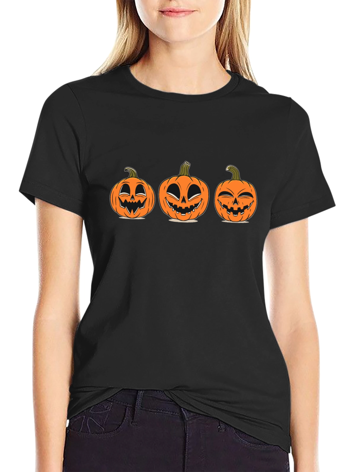 Halloween Pumpkin Graphic Tee