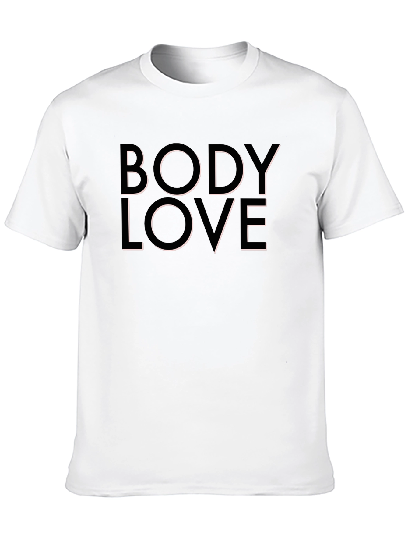 Body Love Graphic Tee - Unisex Black T-Shirt