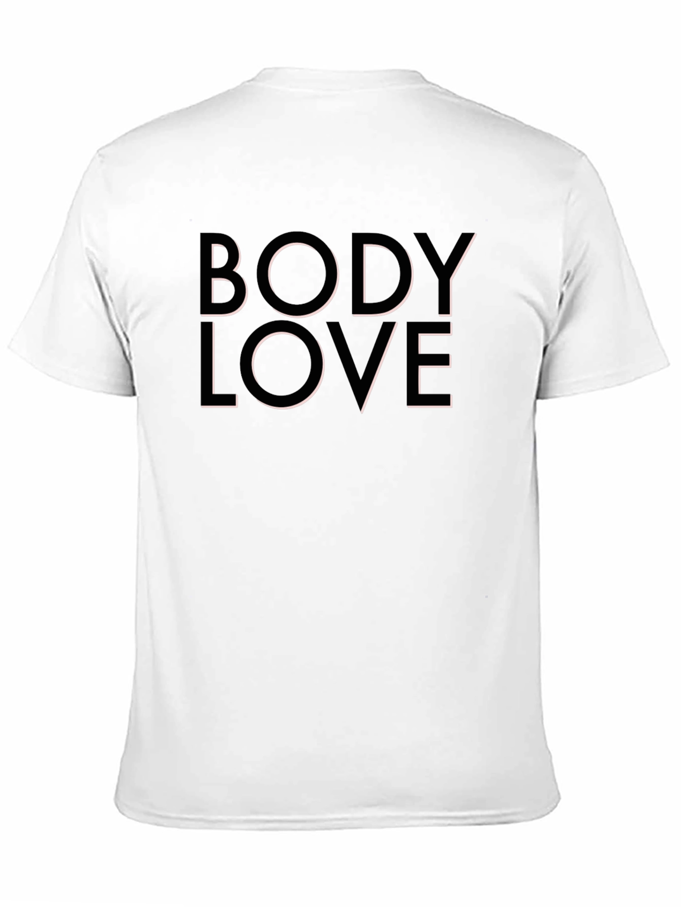 Body Love Graphic Tee - Unisex Black T-Shirt