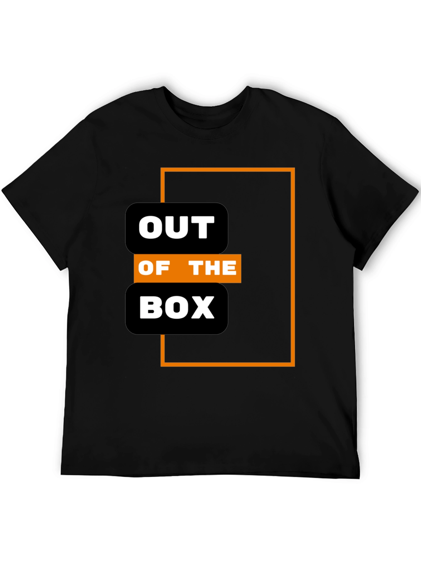 Out of the Box Graphic T-Shirt - Modern Design