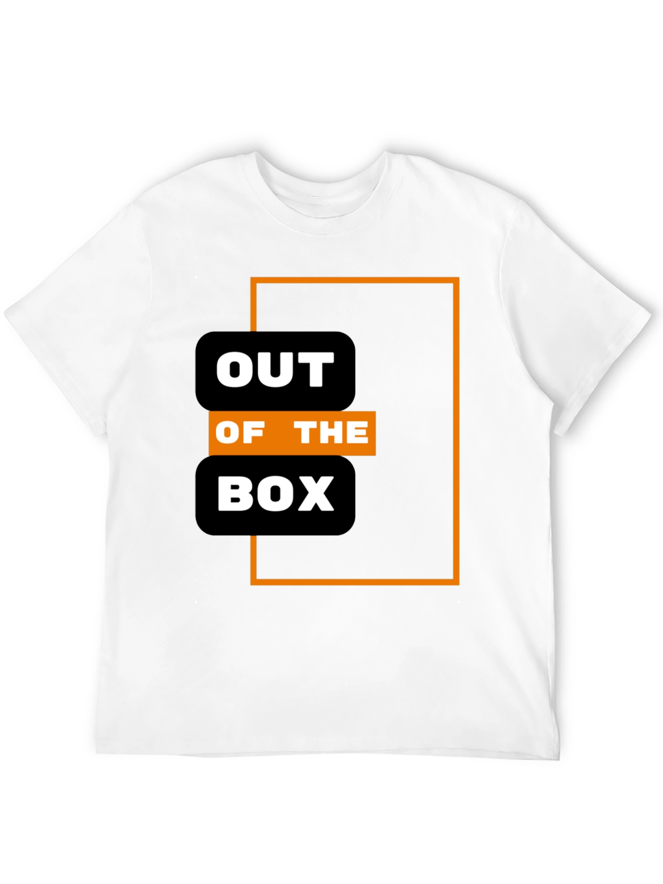 Out of the Box Graphic T-Shirt - Modern Design