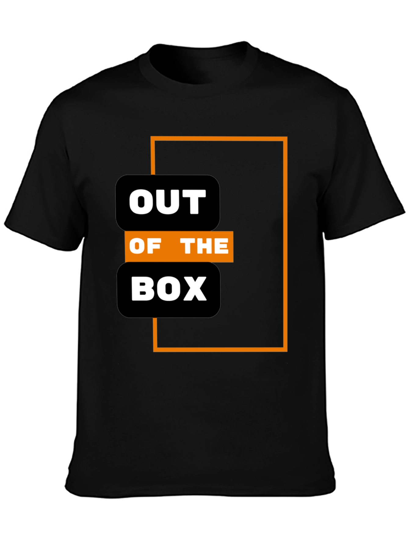 Out of the Box Graphic T-Shirt - Modern Design