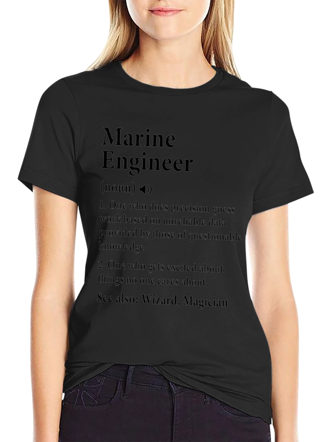 Marine Engineer Definition T-Shirt
