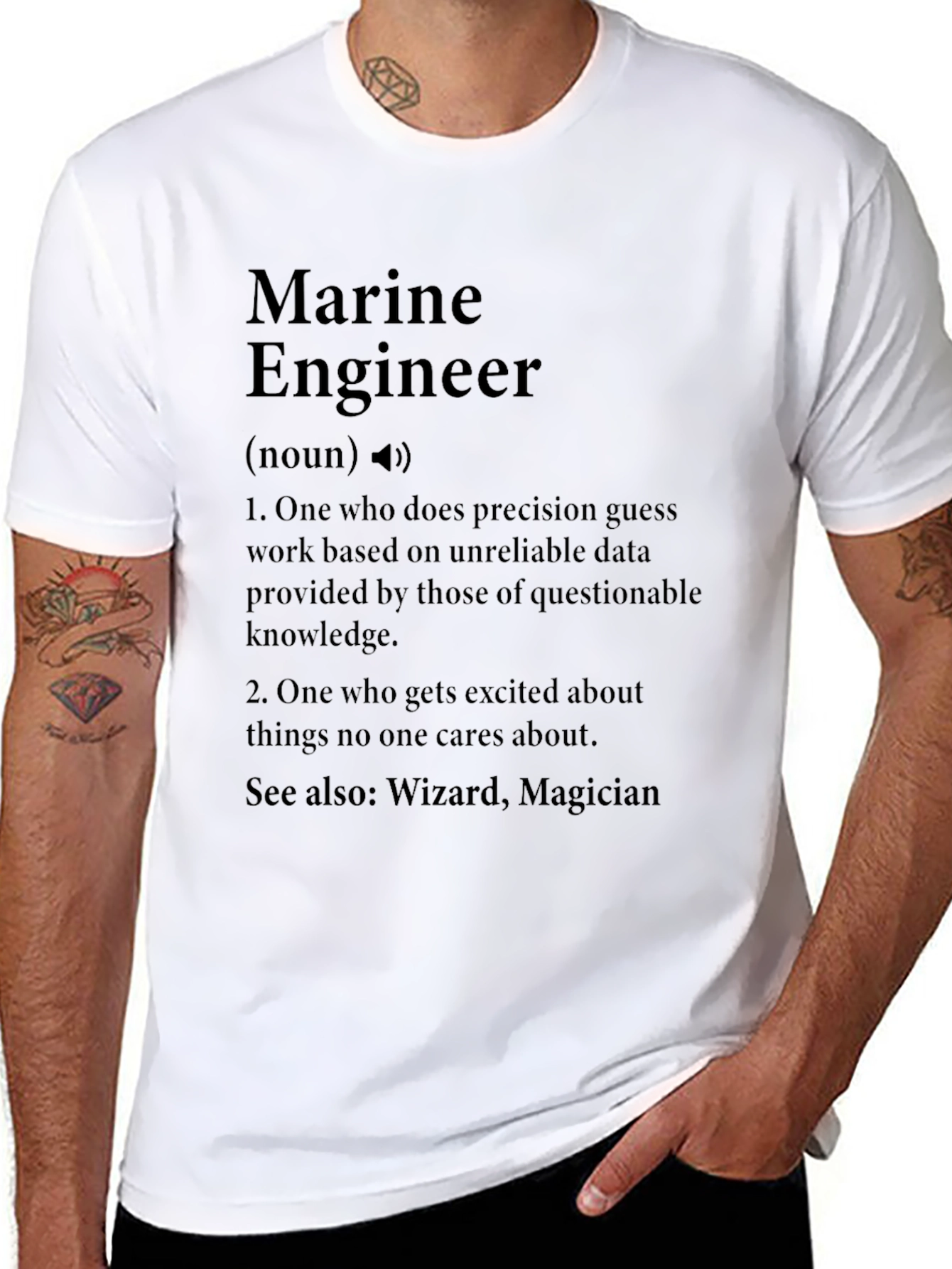 Marine Engineer Definition T-Shirt