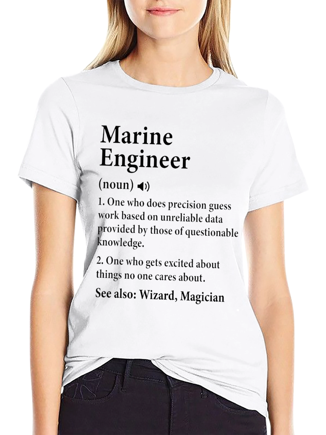 Marine Engineer Definition T-Shirt