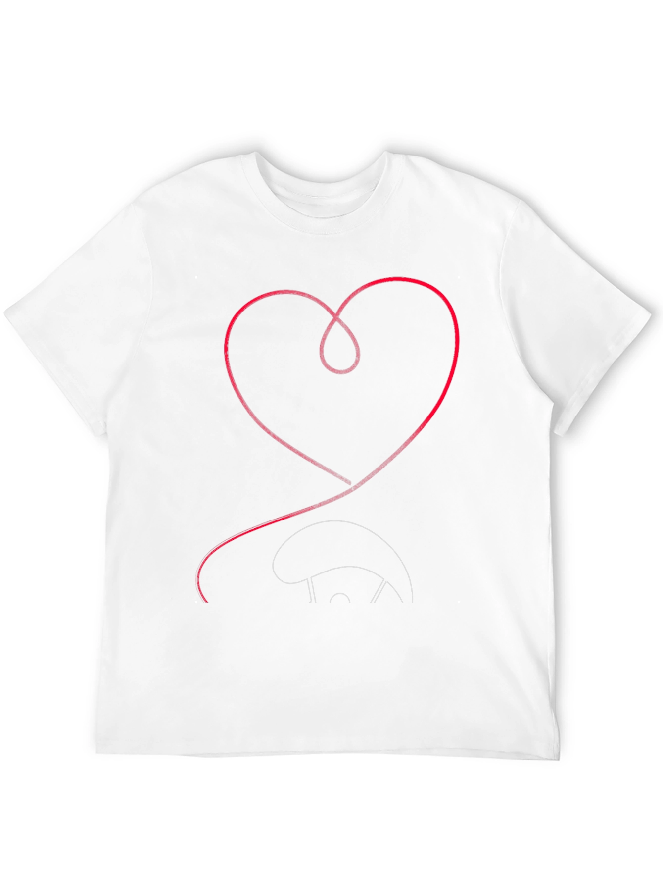 Heart Baseball T-Shirt: Love of the Game