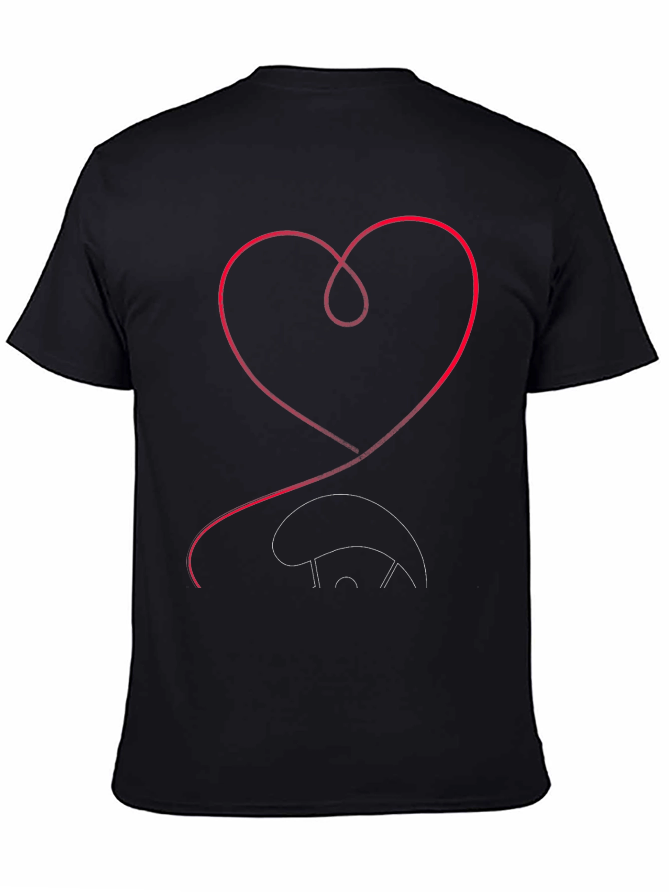 Heart Baseball T-Shirt: Love of the Game