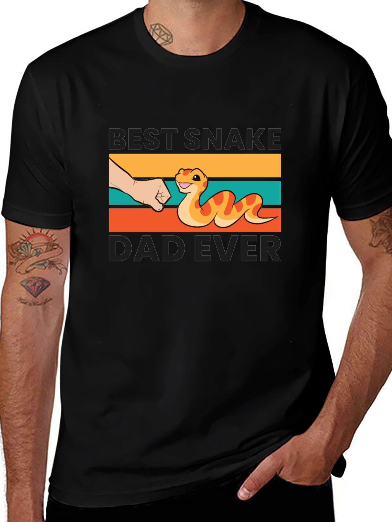 Best Snake Dad Ever T-Shirt