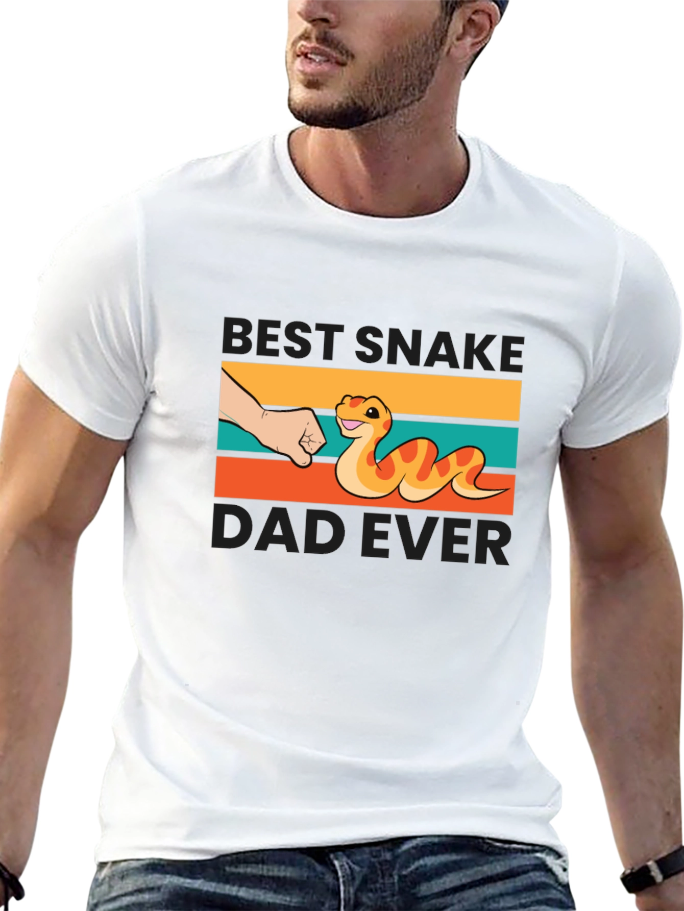 Best Snake Dad Ever T-Shirt