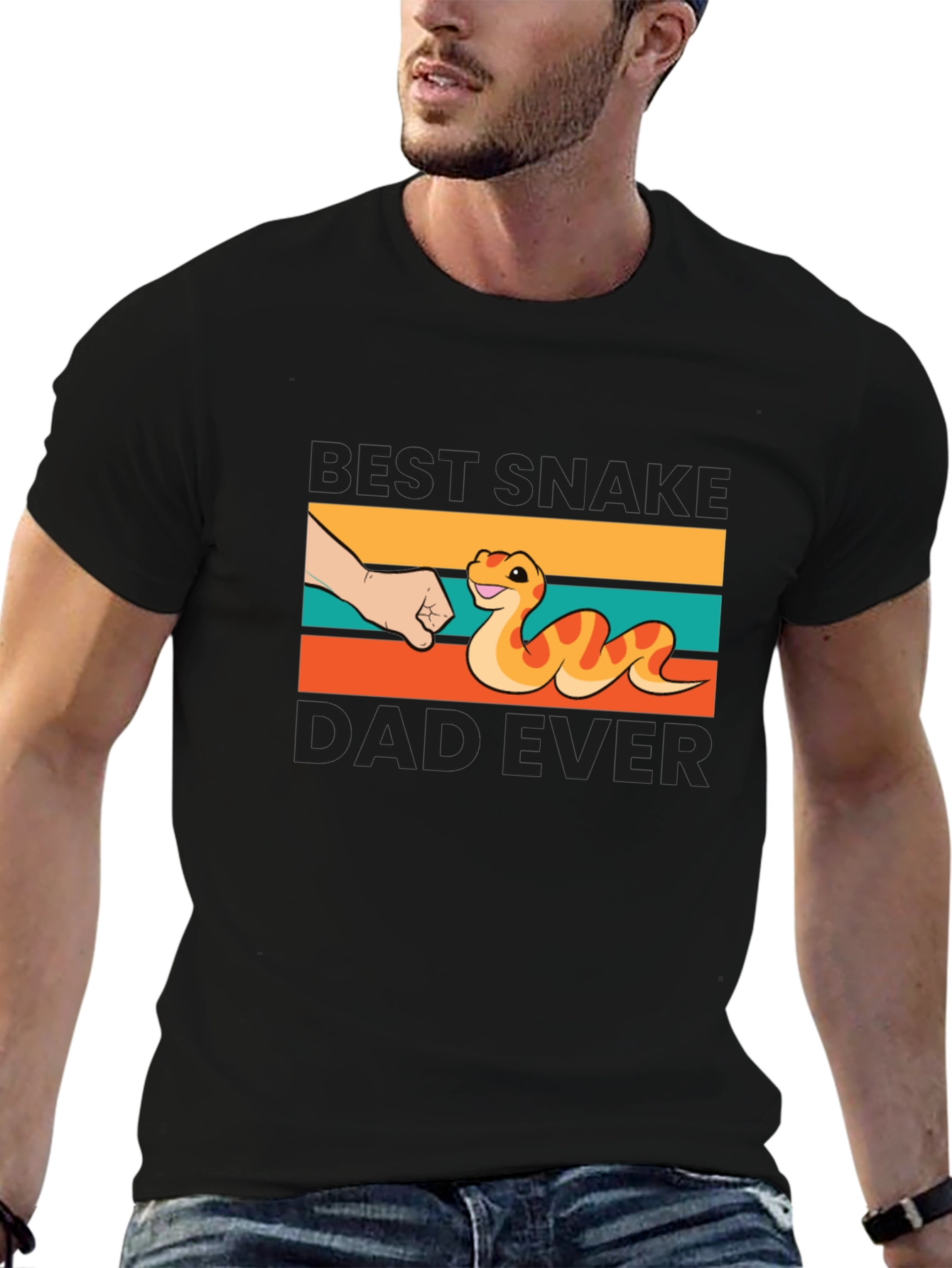 Best Snake Dad Ever T-Shirt
