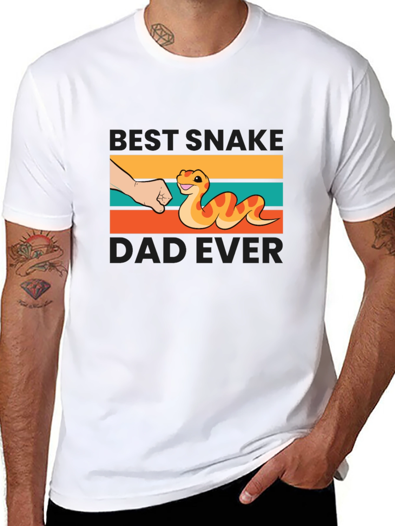Best Snake Dad Ever T-Shirt