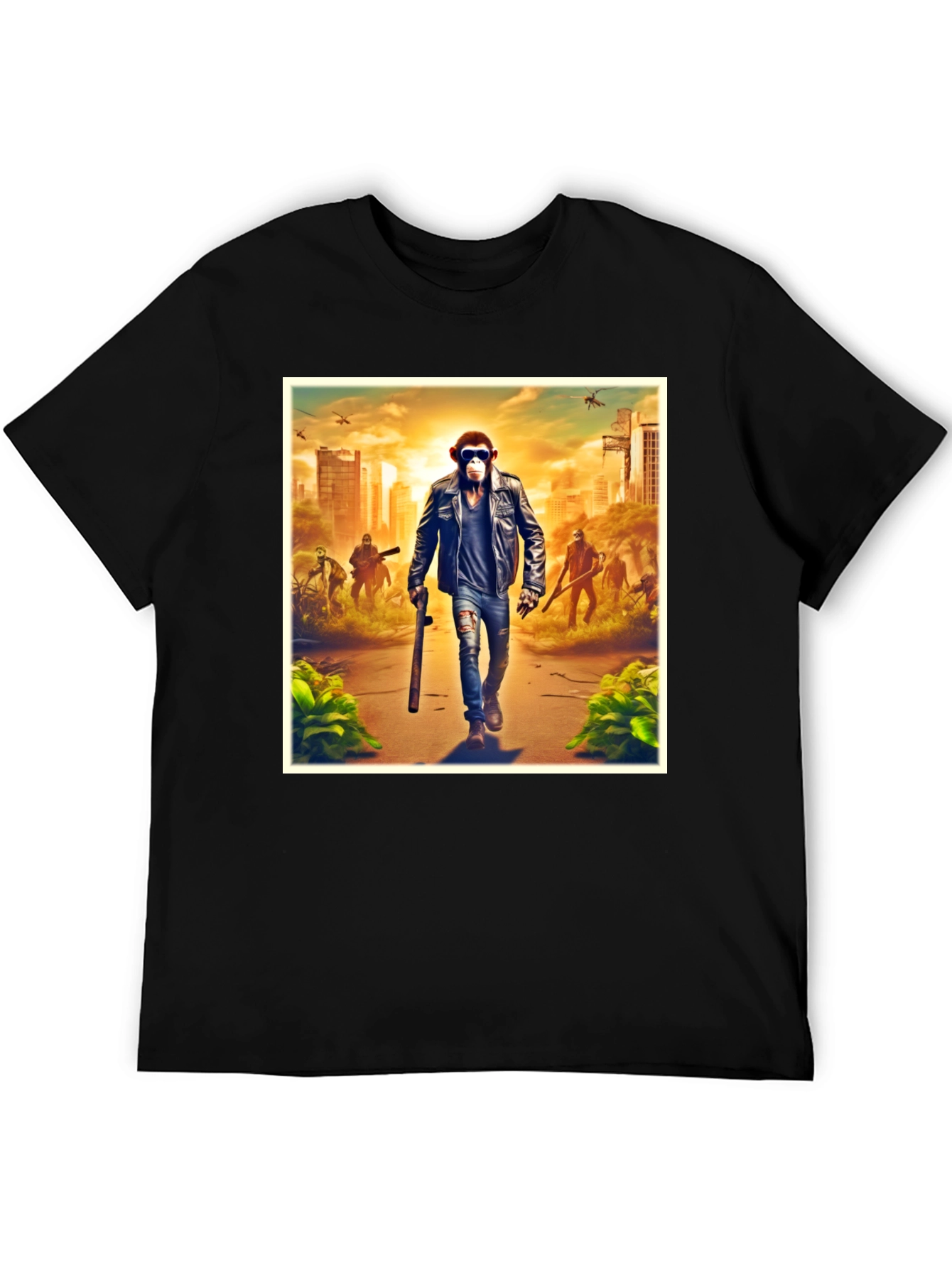 Monkey Zombie Apocalypse T-Shirt