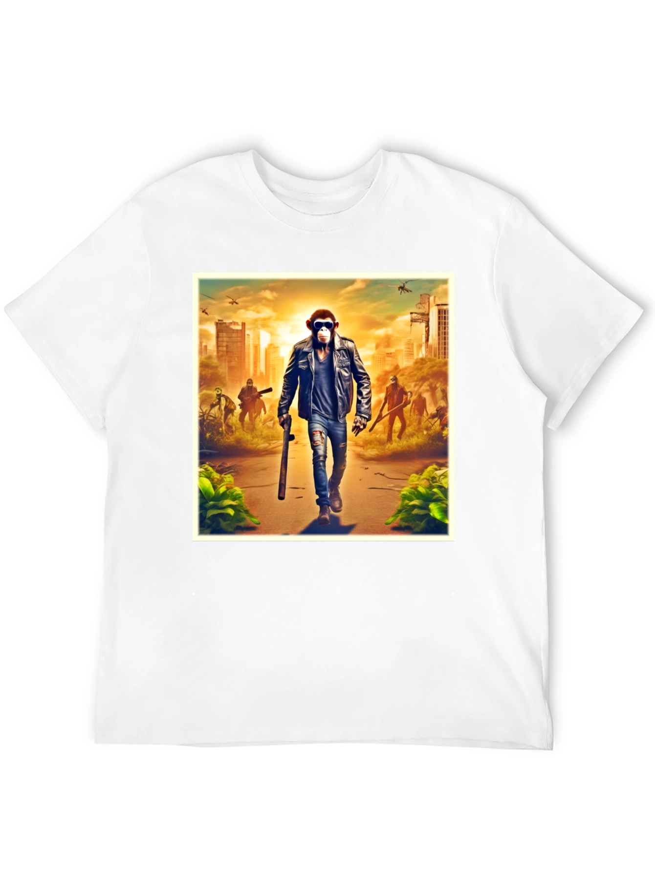 Monkey Zombie Apocalypse T-Shirt
