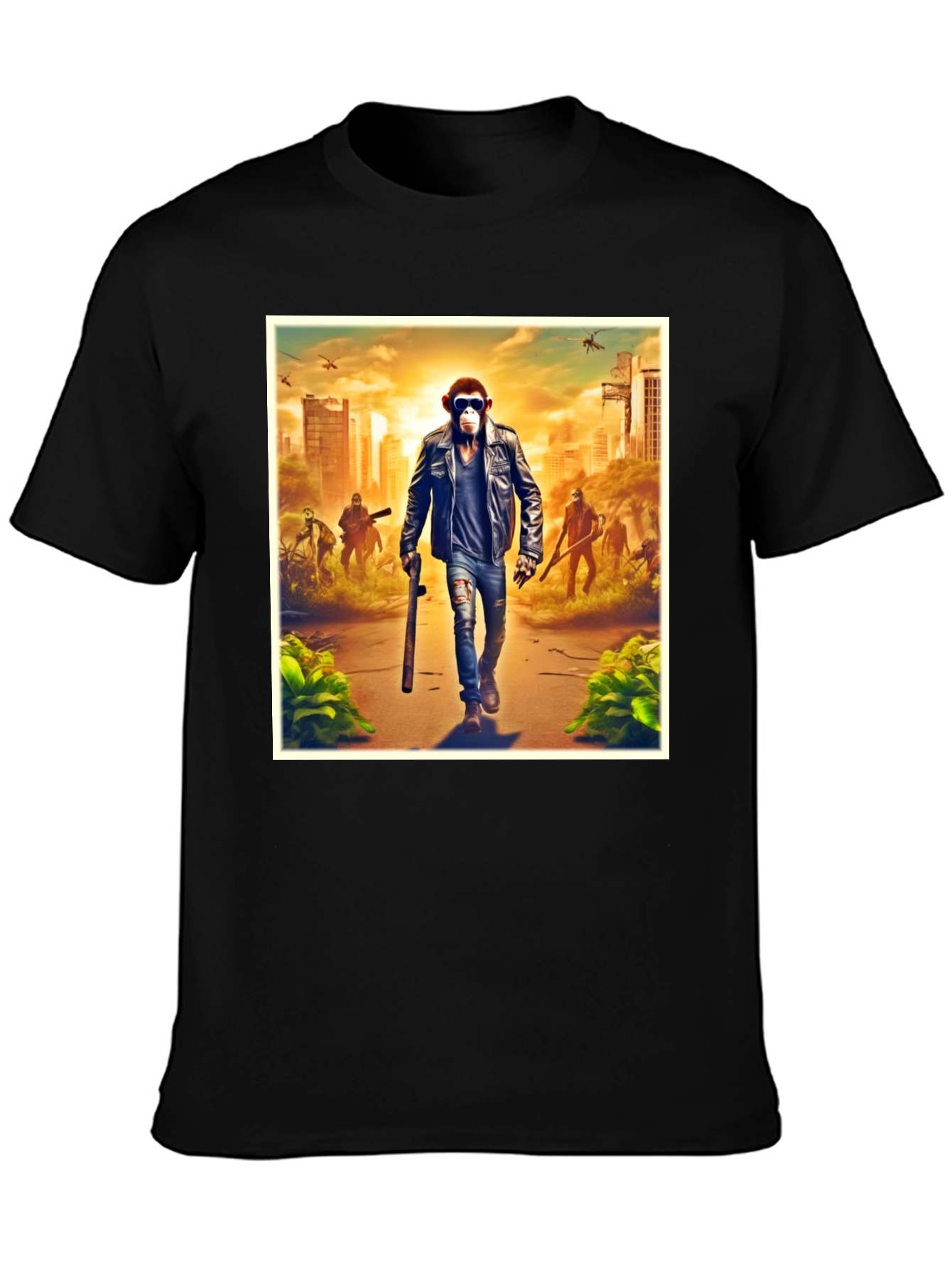 Monkey Zombie Apocalypse T-Shirt