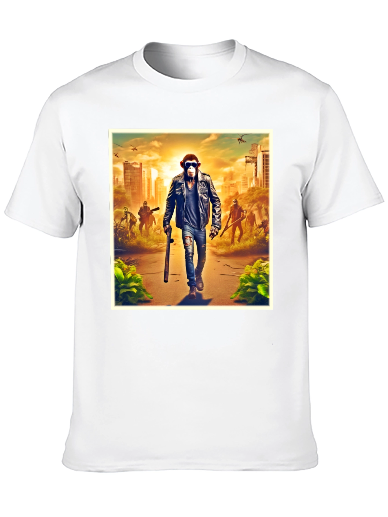 Monkey Zombie Apocalypse T-Shirt