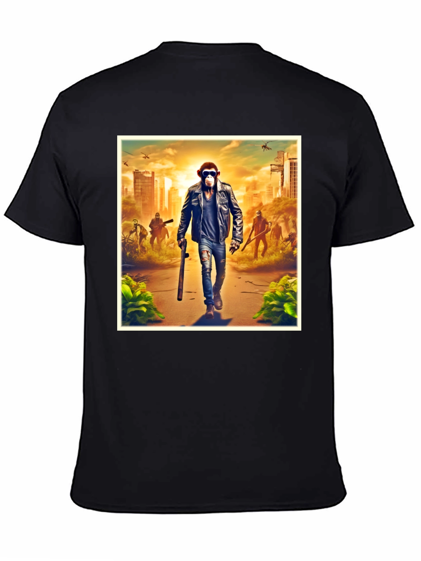 Monkey Zombie Apocalypse T-Shirt
