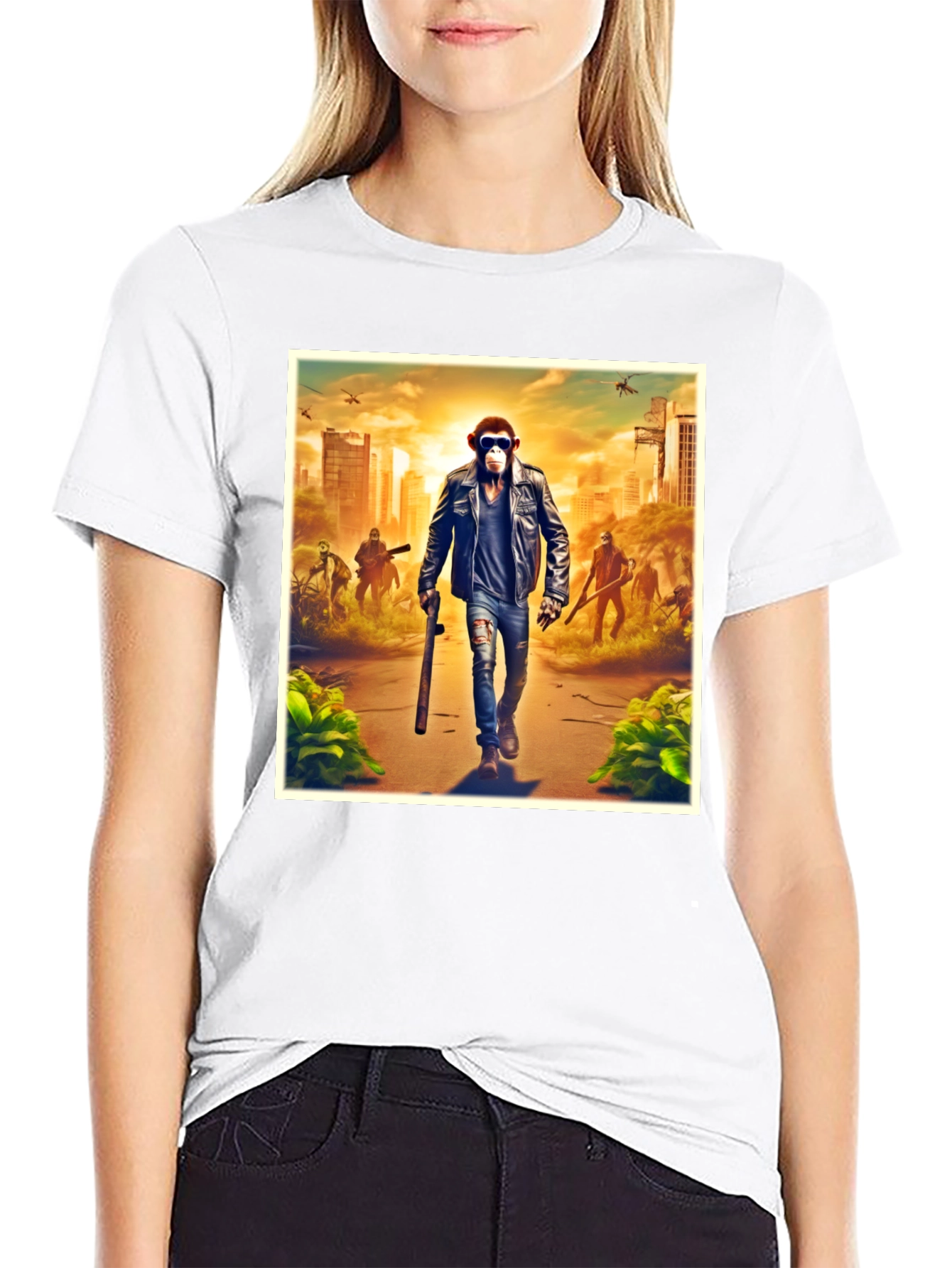 Monkey Zombie Apocalypse T-Shirt