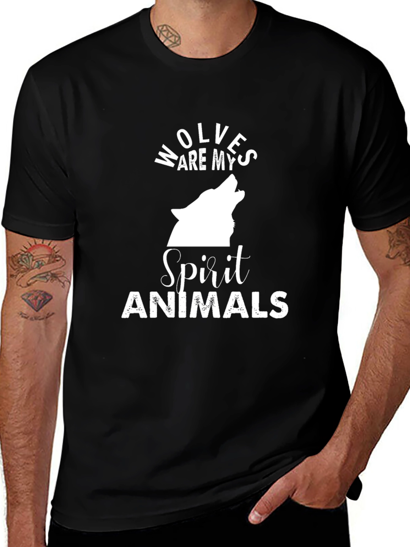 Wolves are My Spirit Animals T-Shirt