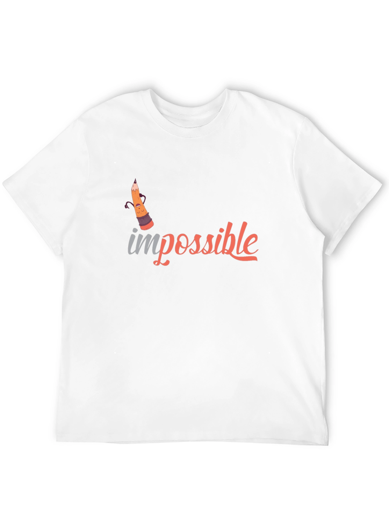 Impossible Graphic Tee -  Black T-Shirt