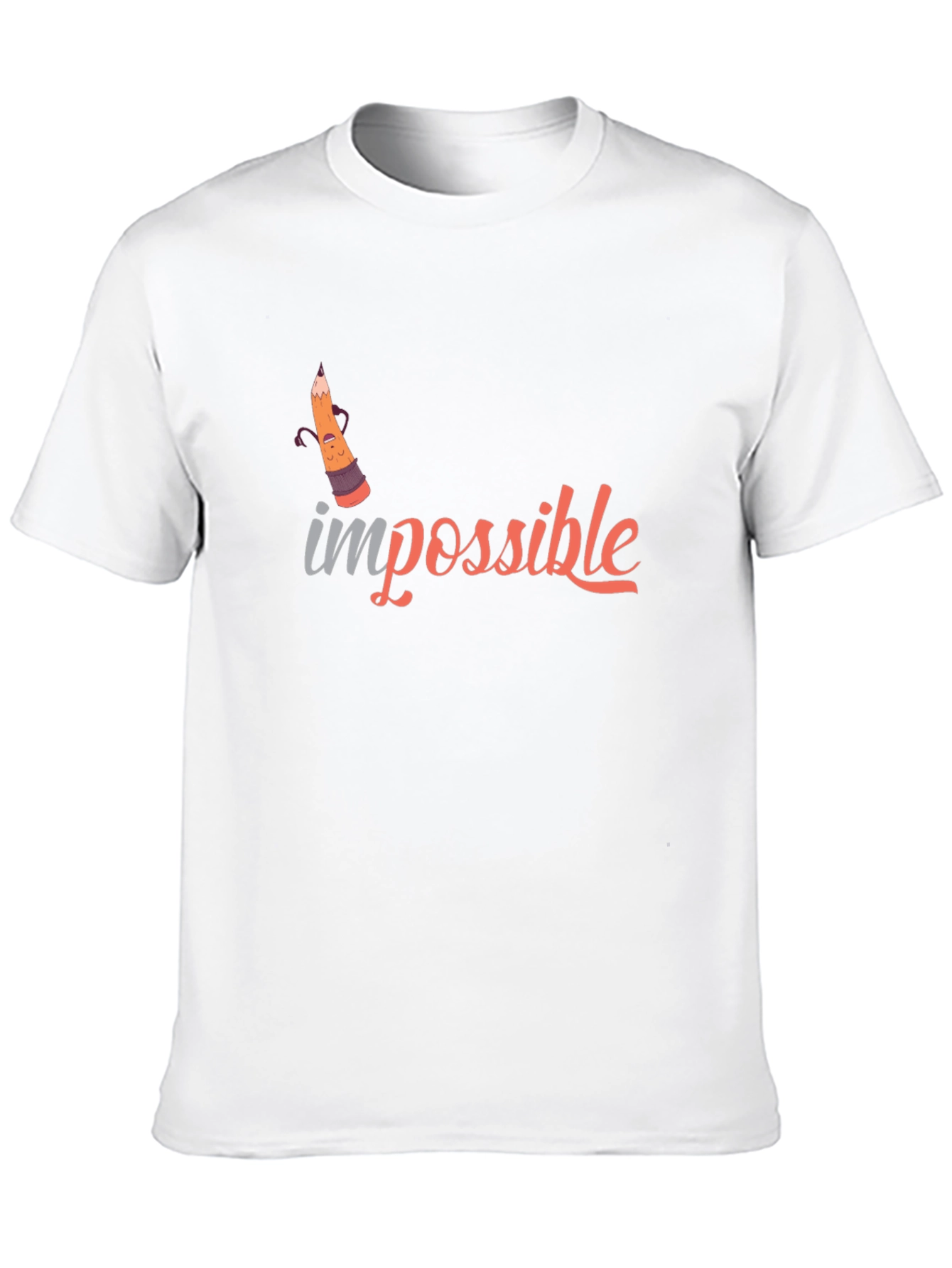 Impossible Graphic Tee -  Black T-Shirt