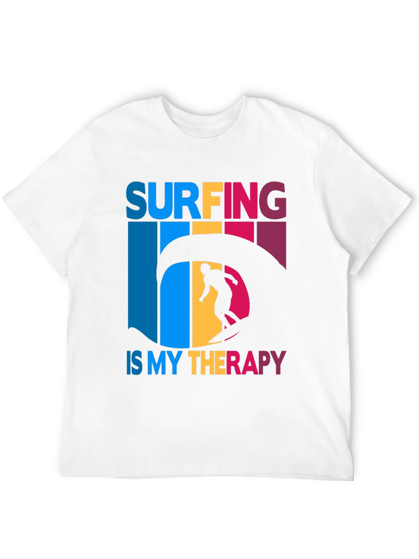 Surfing is My Therapy Graphic Tee