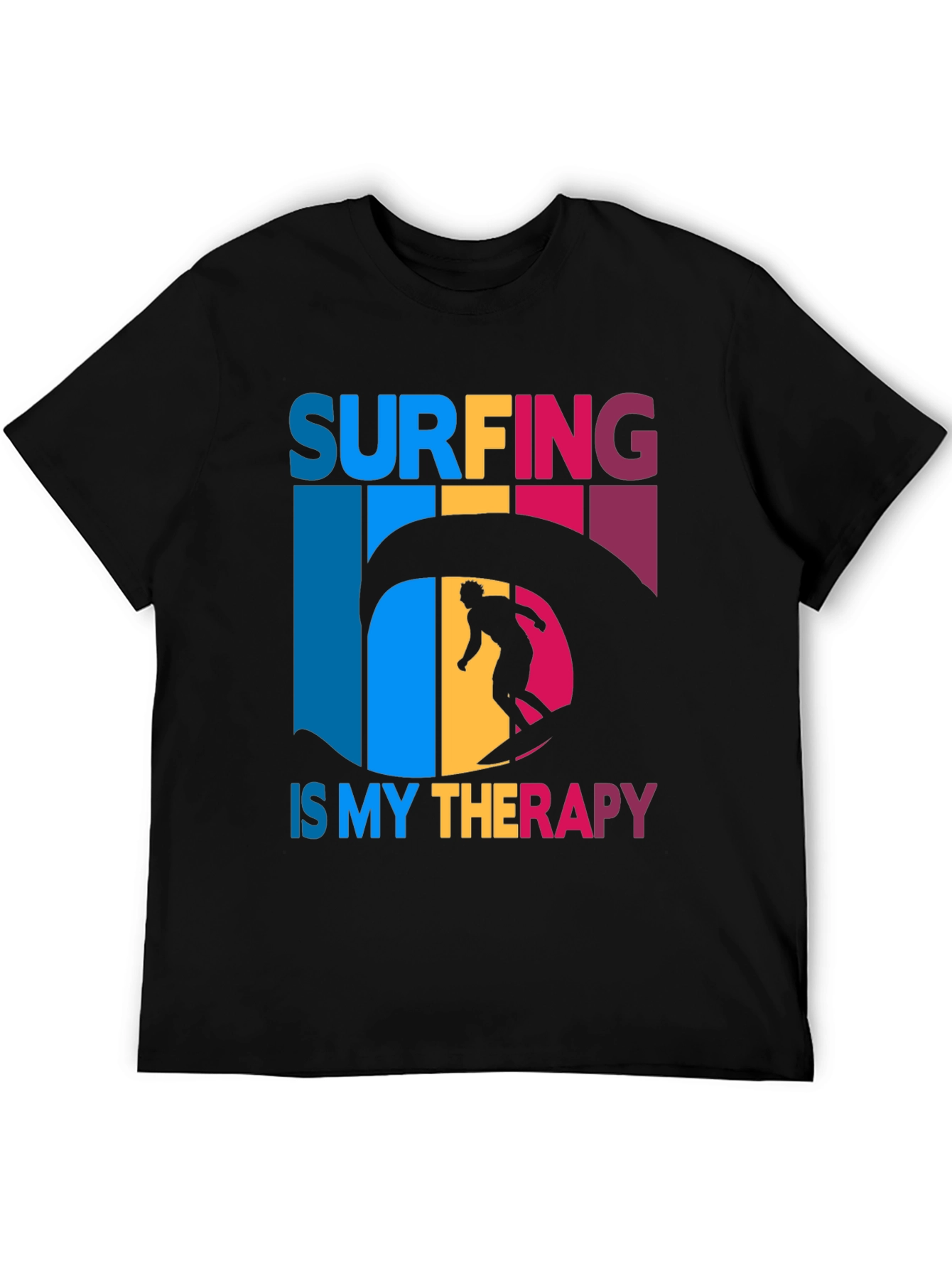Surfing is My Therapy Graphic Tee