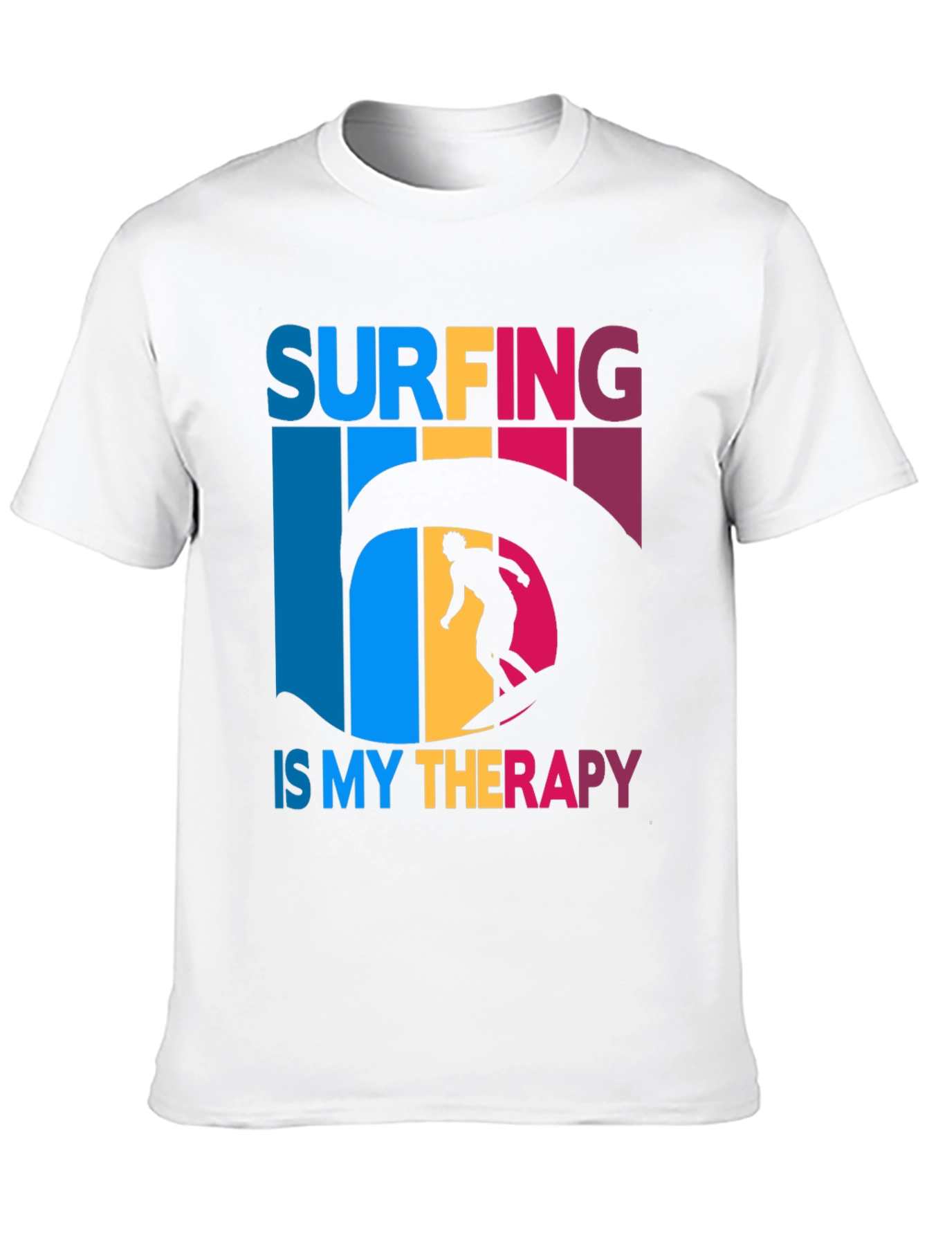 Surfing is My Therapy Graphic Tee