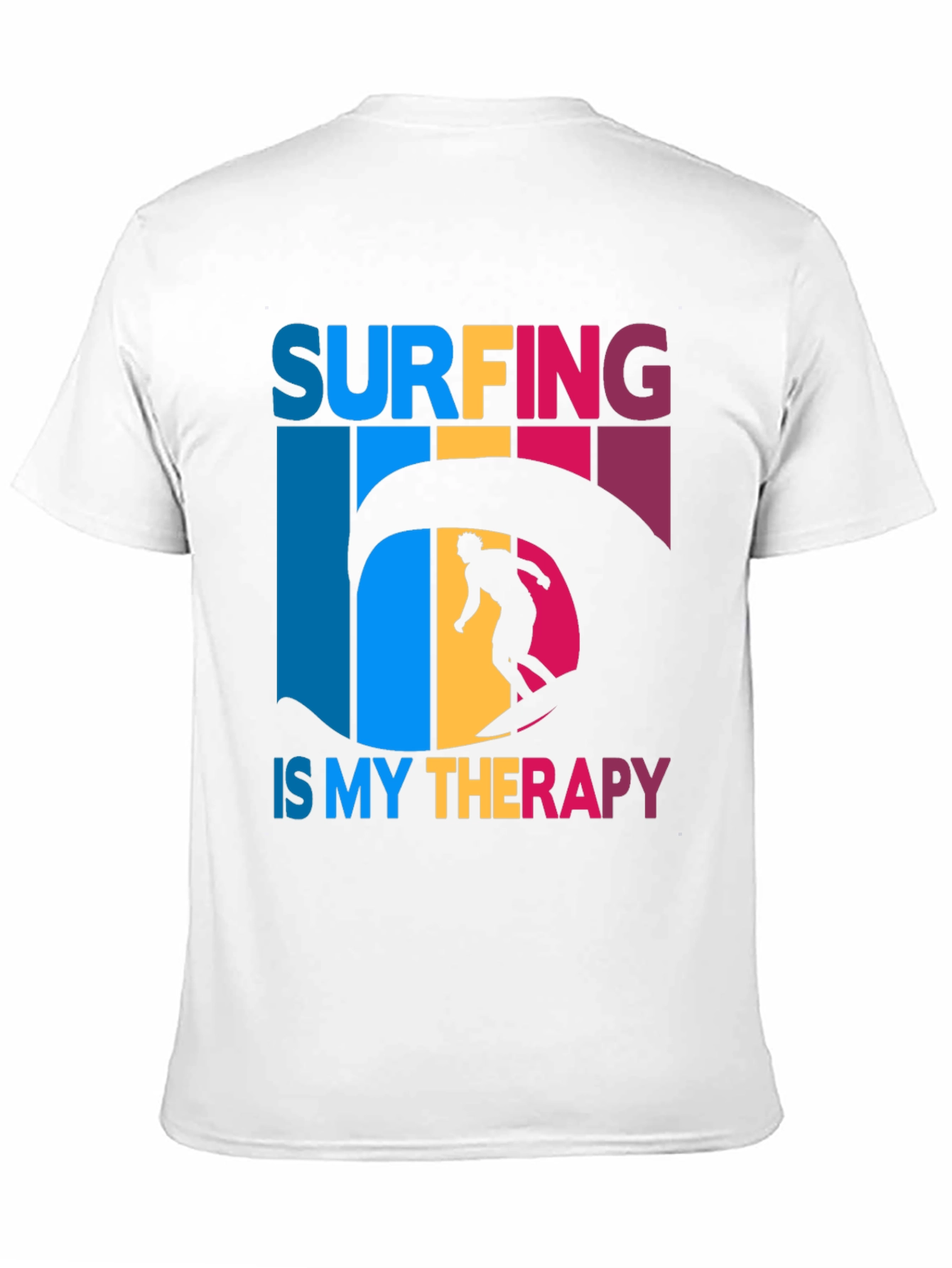 Surfing is My Therapy Graphic Tee