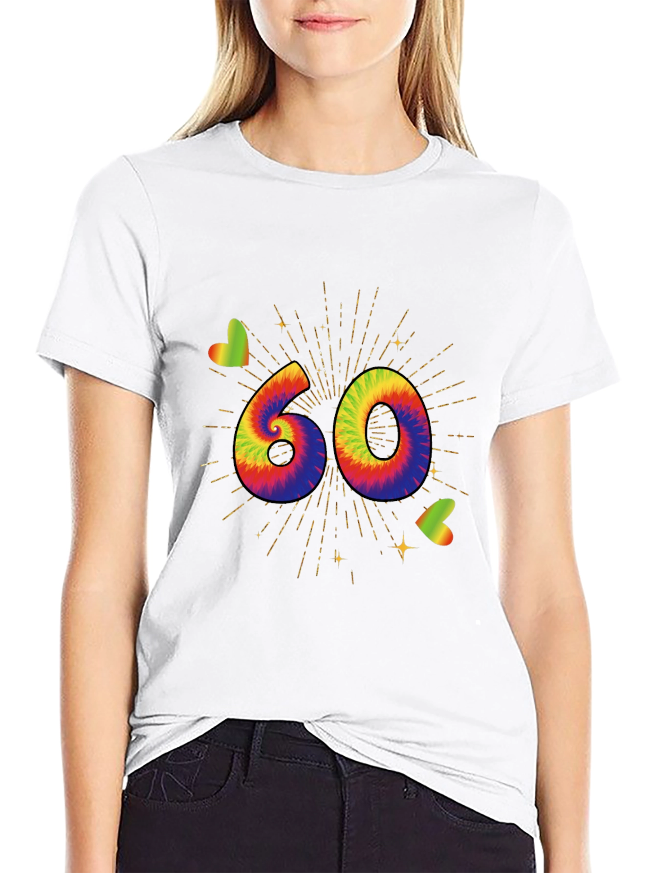 Tie Dye 60th Birthday T-Shirt