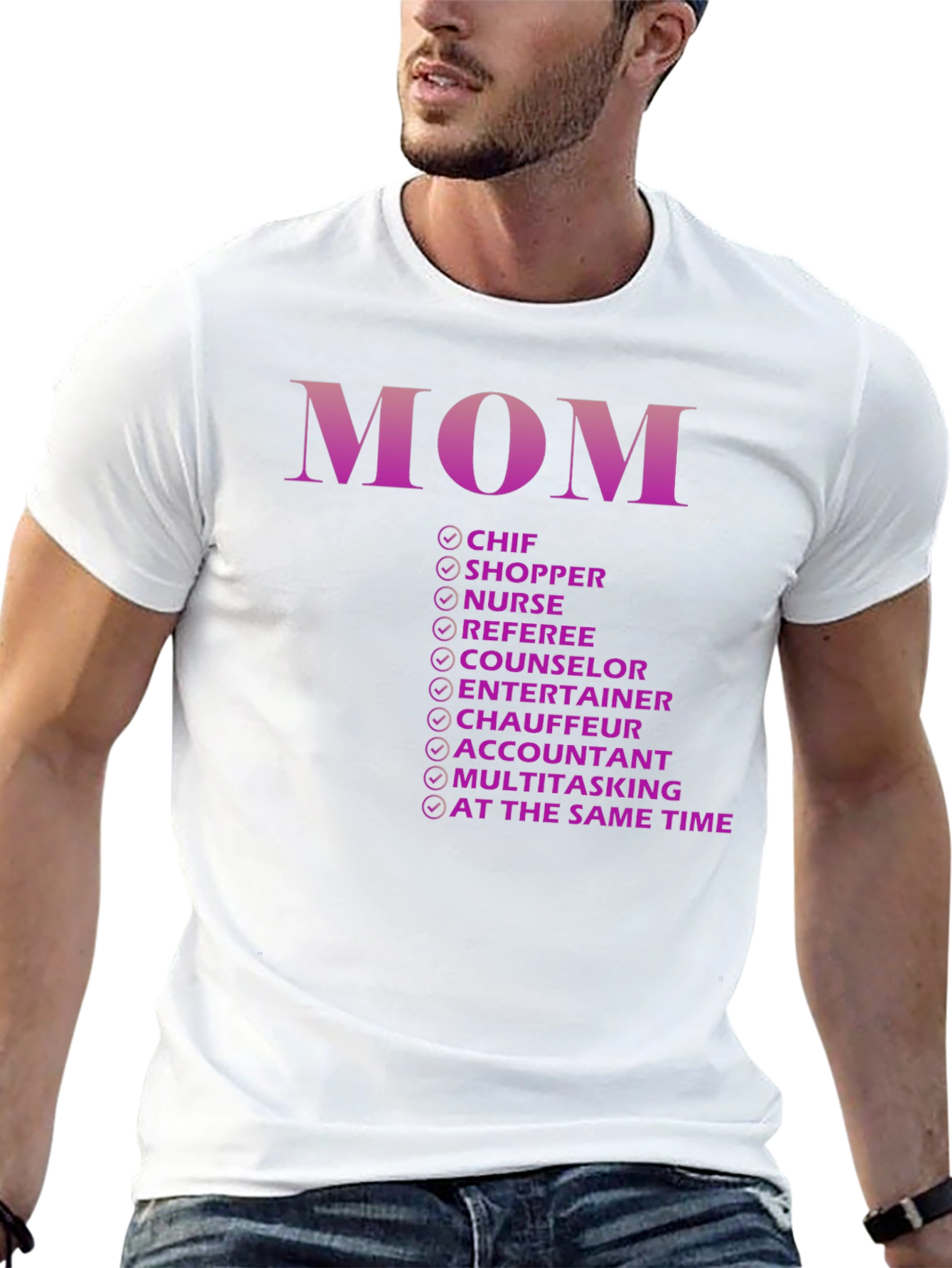 Funny Mom T-Shirt - Multitasking Extraordinaire!