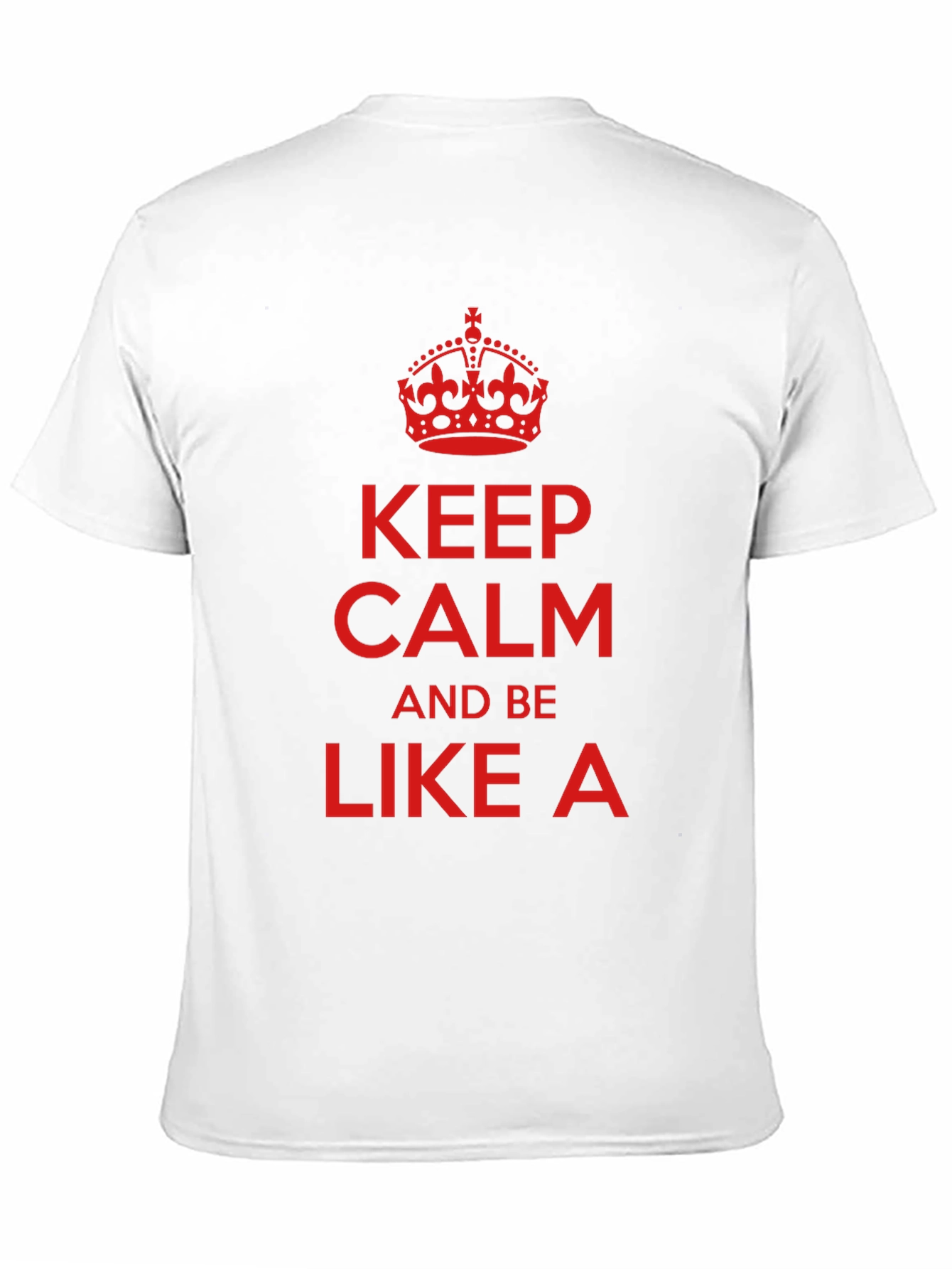 Keep Calm T-Shirt - Crown Graphic Tee