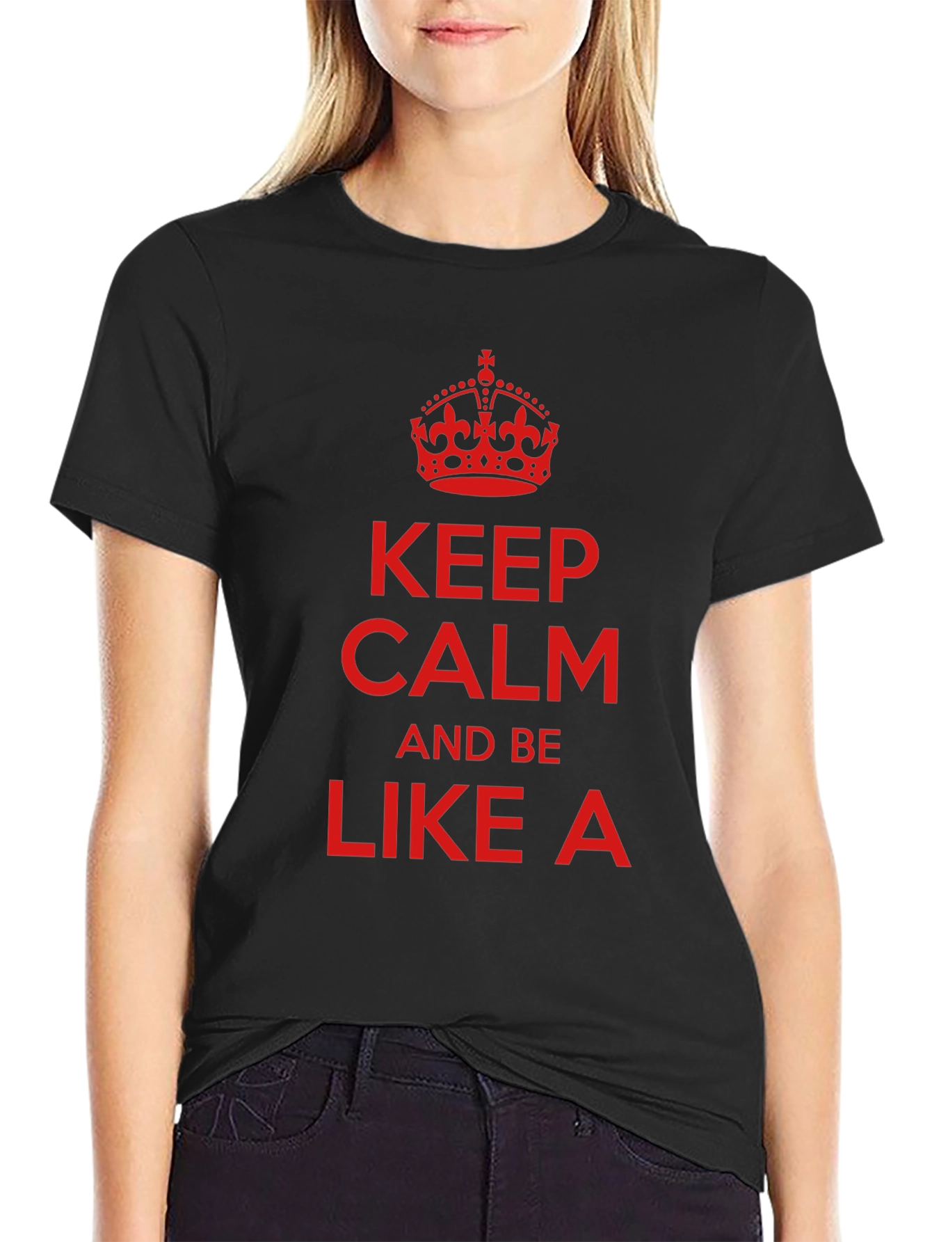 Keep Calm T-Shirt - Crown Graphic Tee