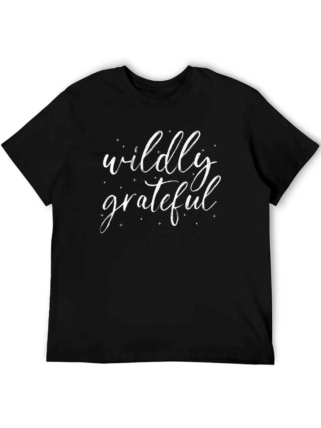 Wildly Grateful Graphic Tee - Soft Cotton T-Shirt