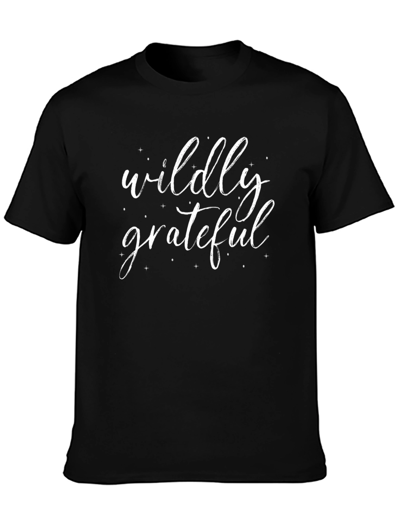 Wildly Grateful Graphic Tee - Soft Cotton T-Shirt