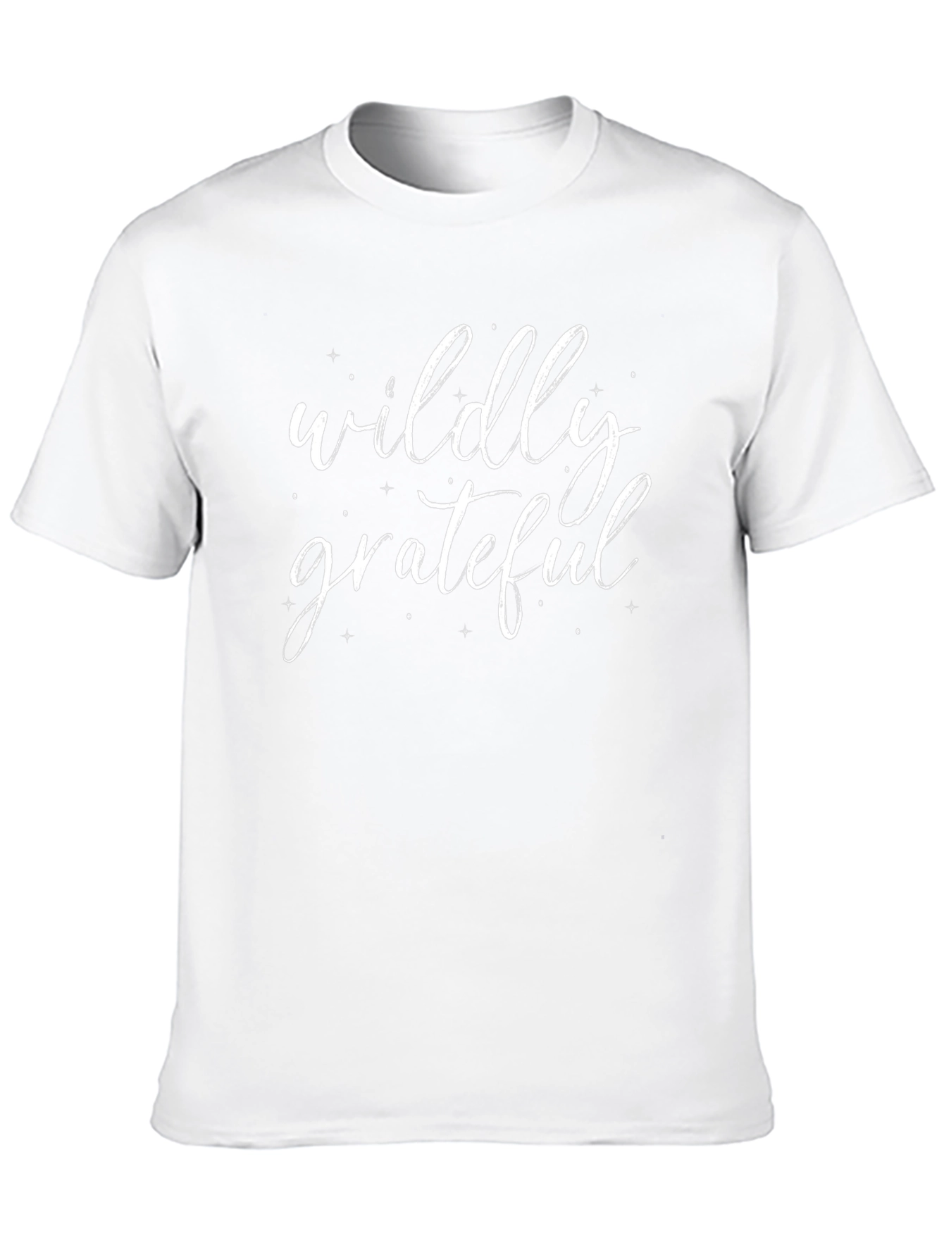 Wildly Grateful Graphic Tee - Soft Cotton T-Shirt