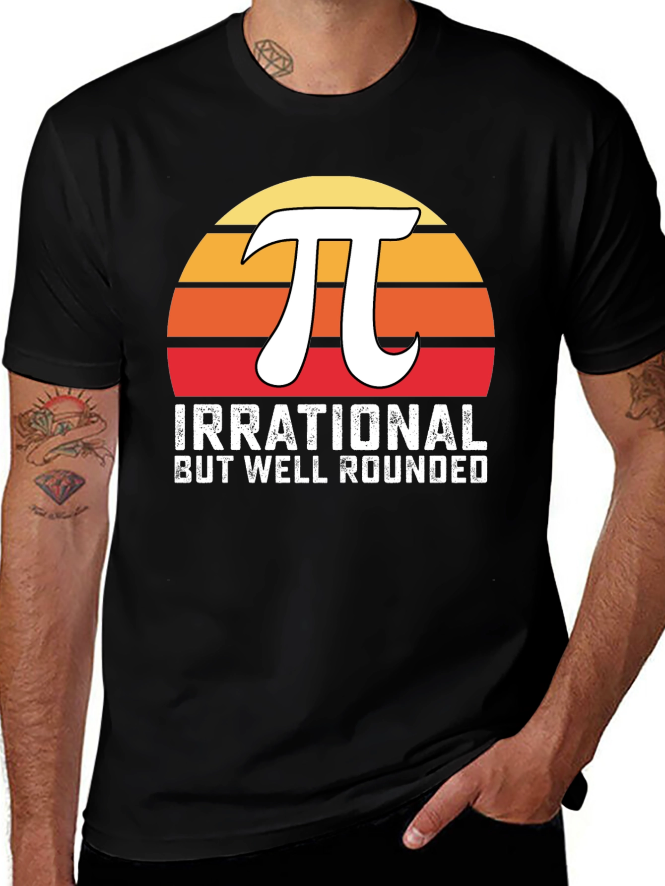 Irrational But Well Rounded Pi T-Shirt