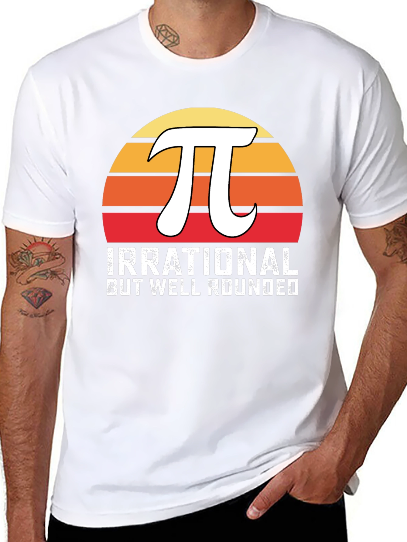 Irrational But Well Rounded Pi T-Shirt