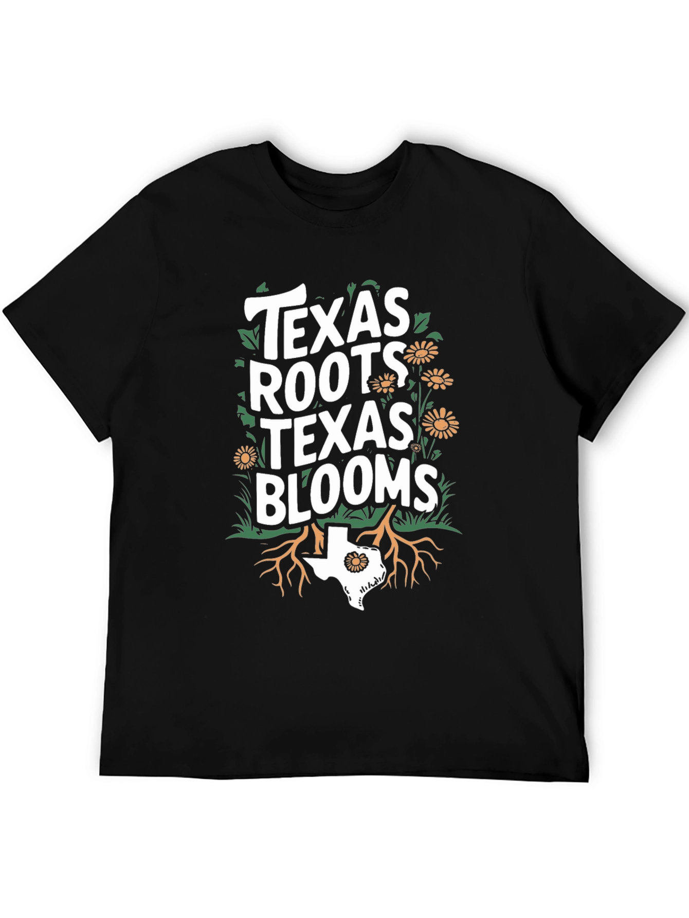 Texas Roots Blooms Graphic Tee