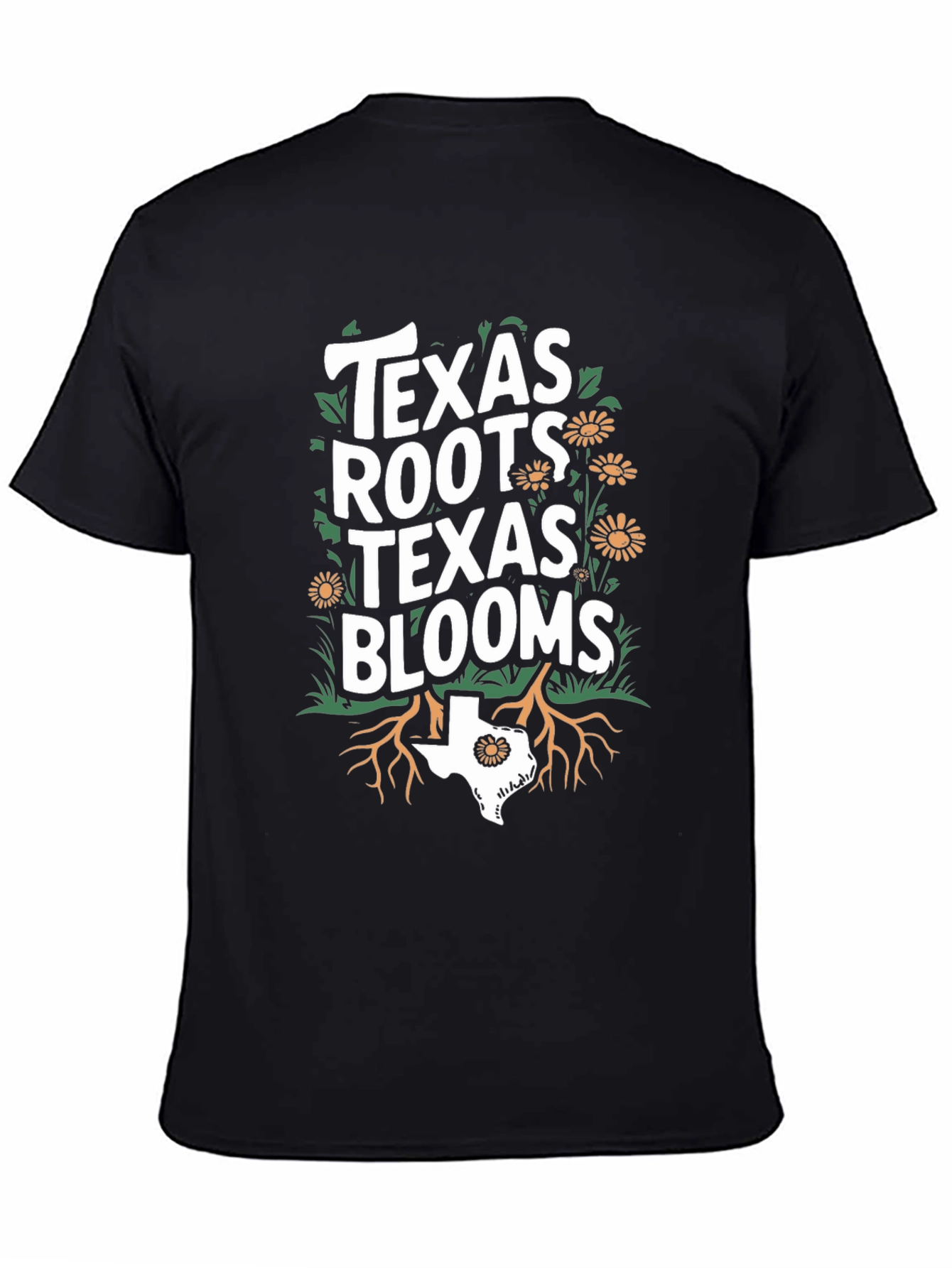 Texas Roots Blooms Graphic Tee