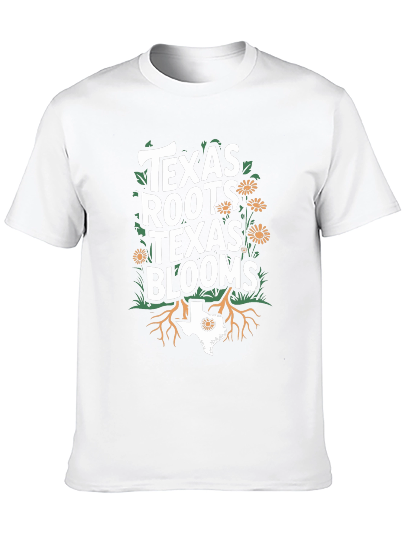 Texas Roots Blooms Graphic Tee