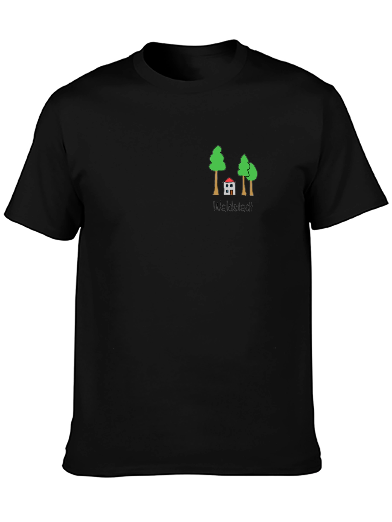 Waldstadt T-Shirt: Forest Town Graphic Tee