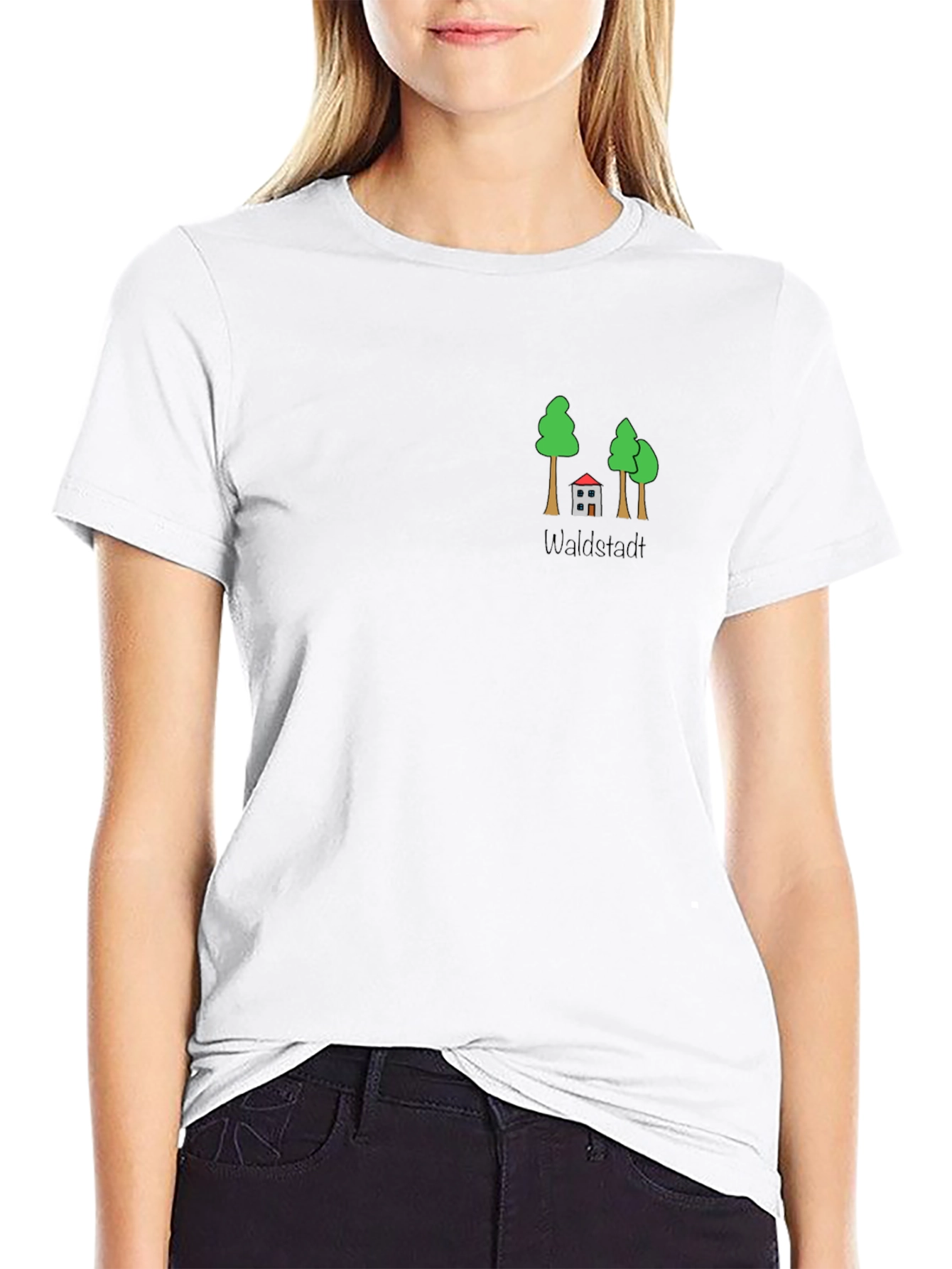 Waldstadt T-Shirt: Forest Town Graphic Tee