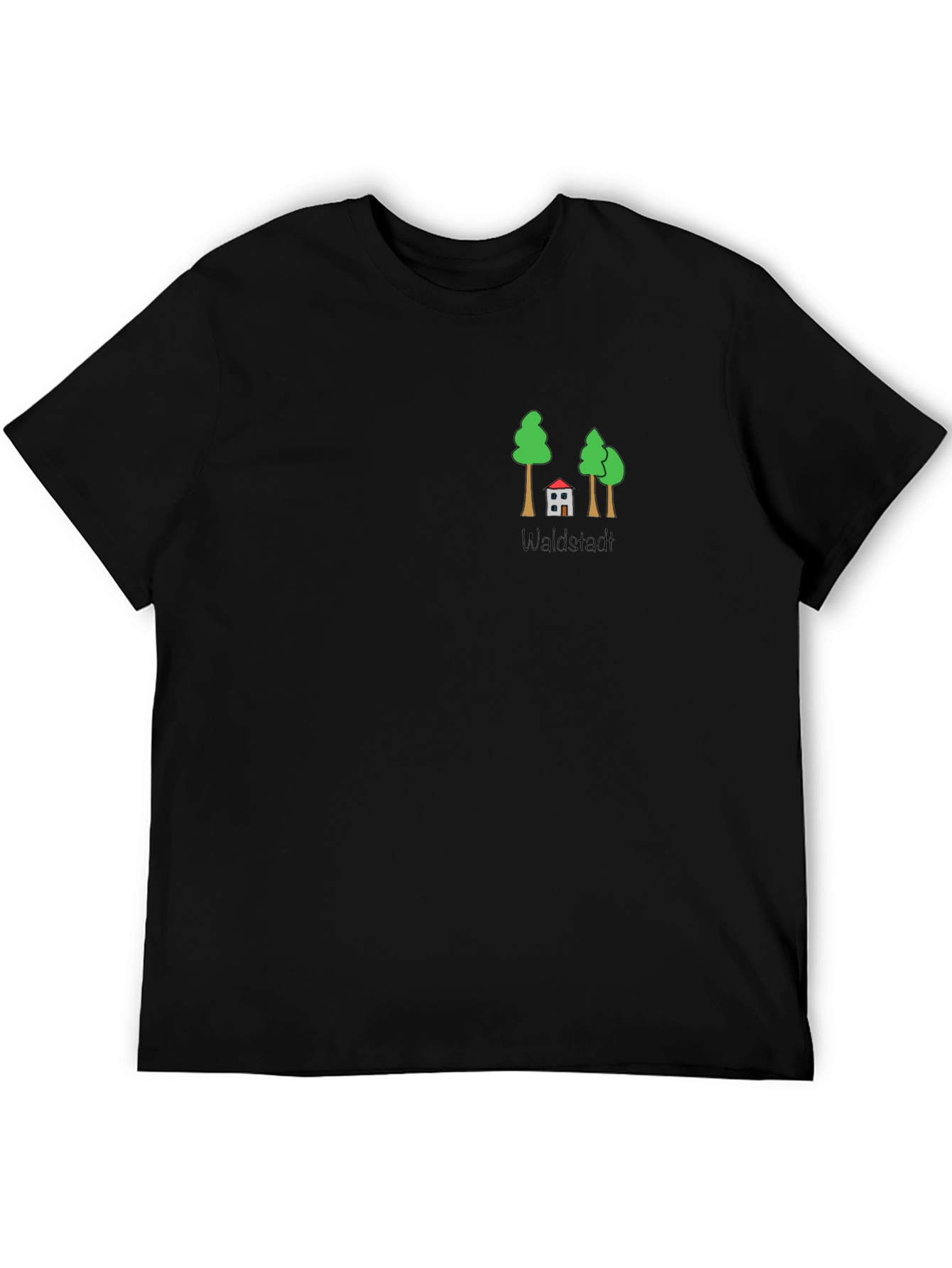 Waldstadt T-Shirt: Forest Town Graphic Tee