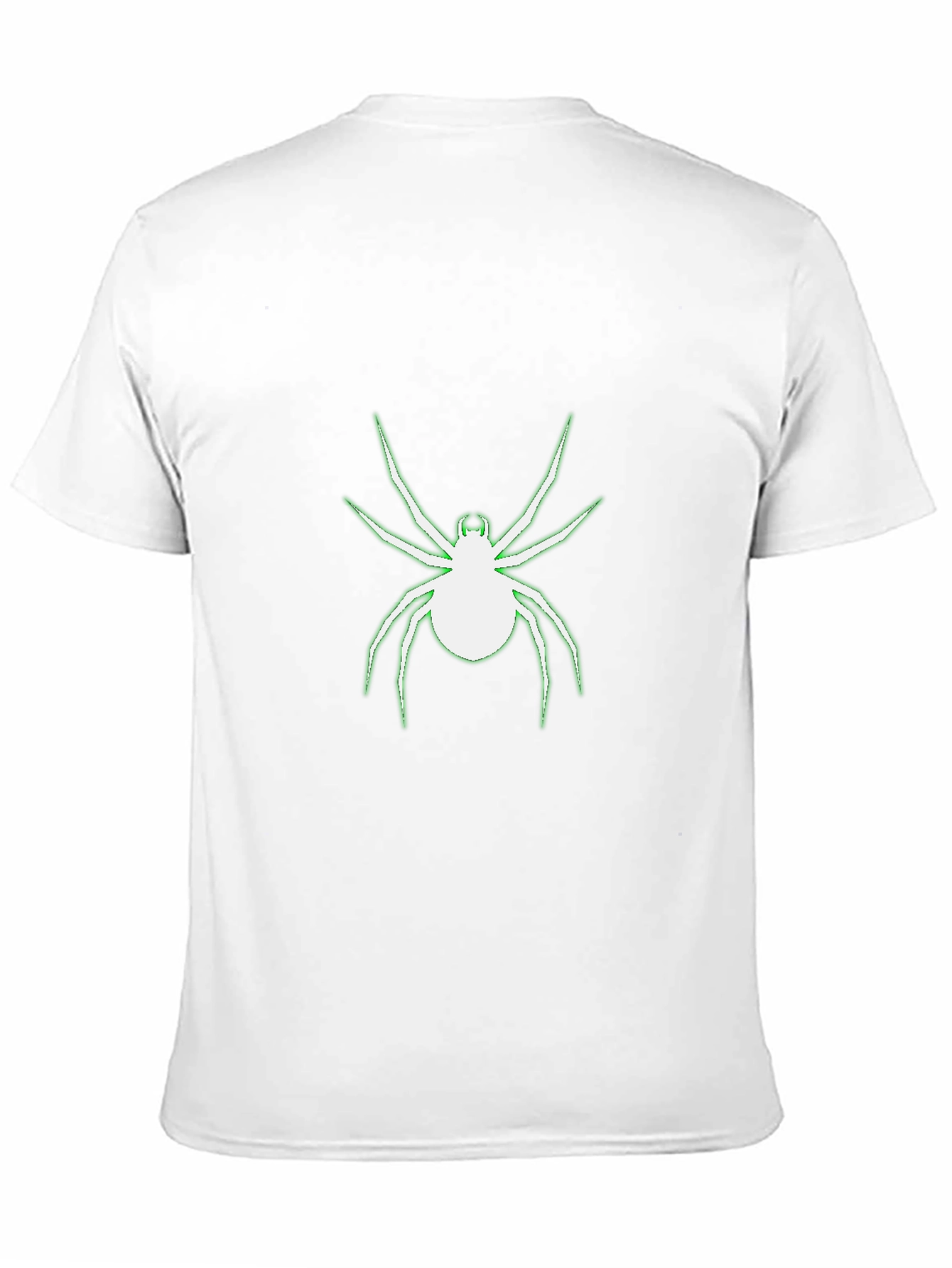 Glow Spider Graphic Black T-Shirt