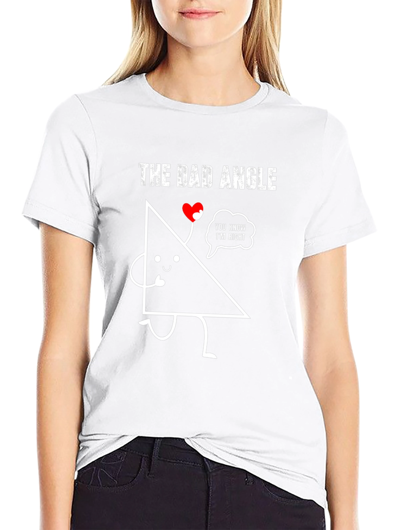 The Dad Angle Funny Graphic T-Shirt