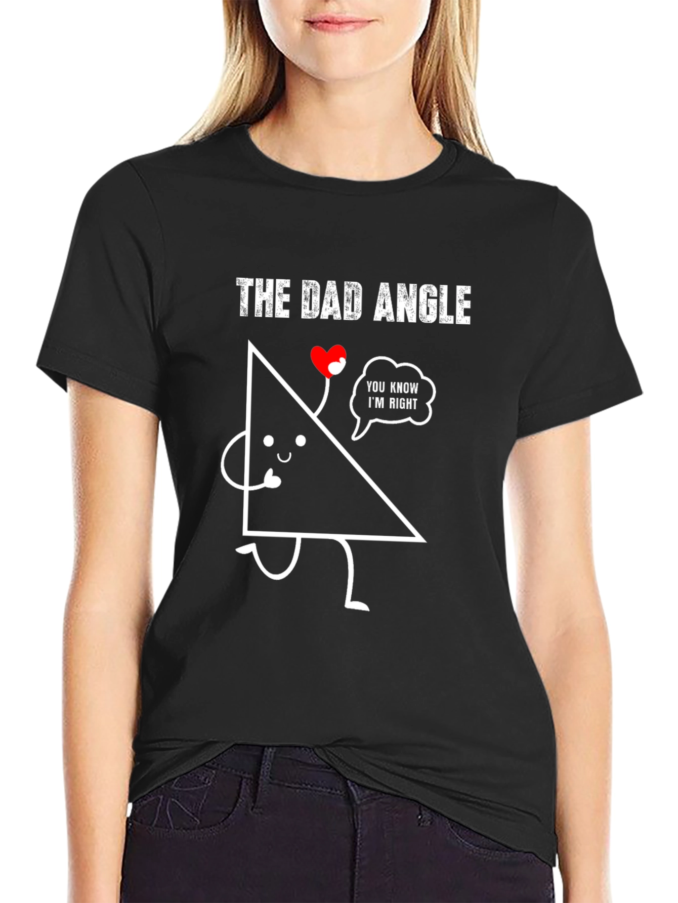 The Dad Angle Funny Graphic T-Shirt