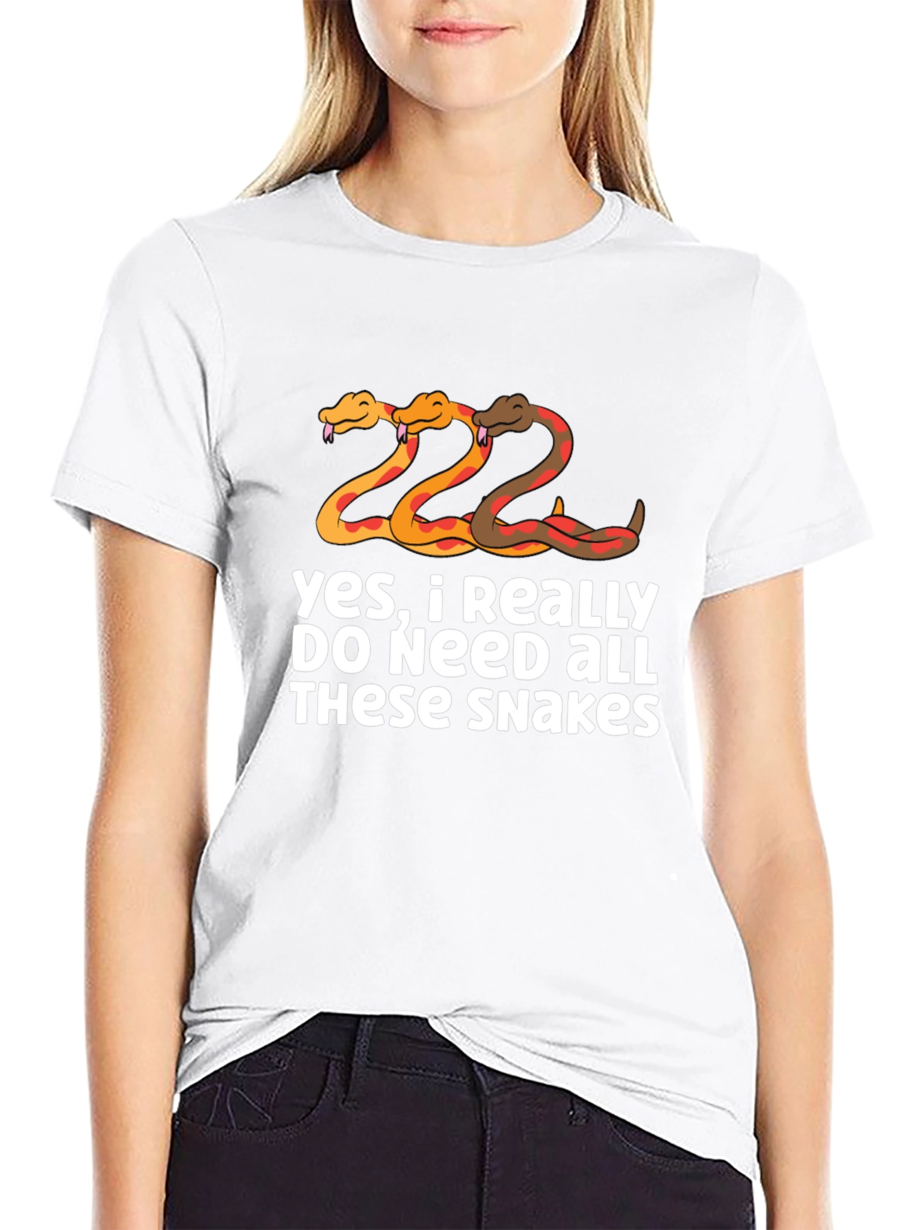 Snakes T-Shirt - I Need All These Snakes Tee