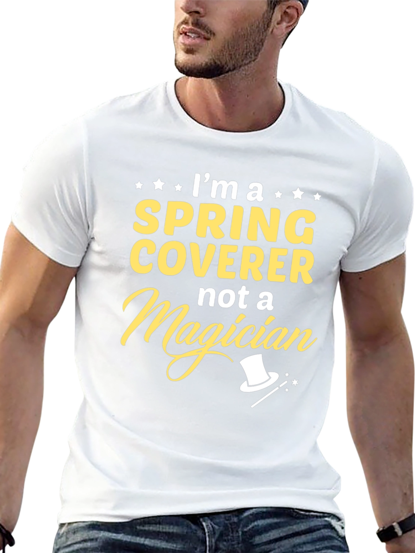 Spring Coverer Not a Magician T-Shirt