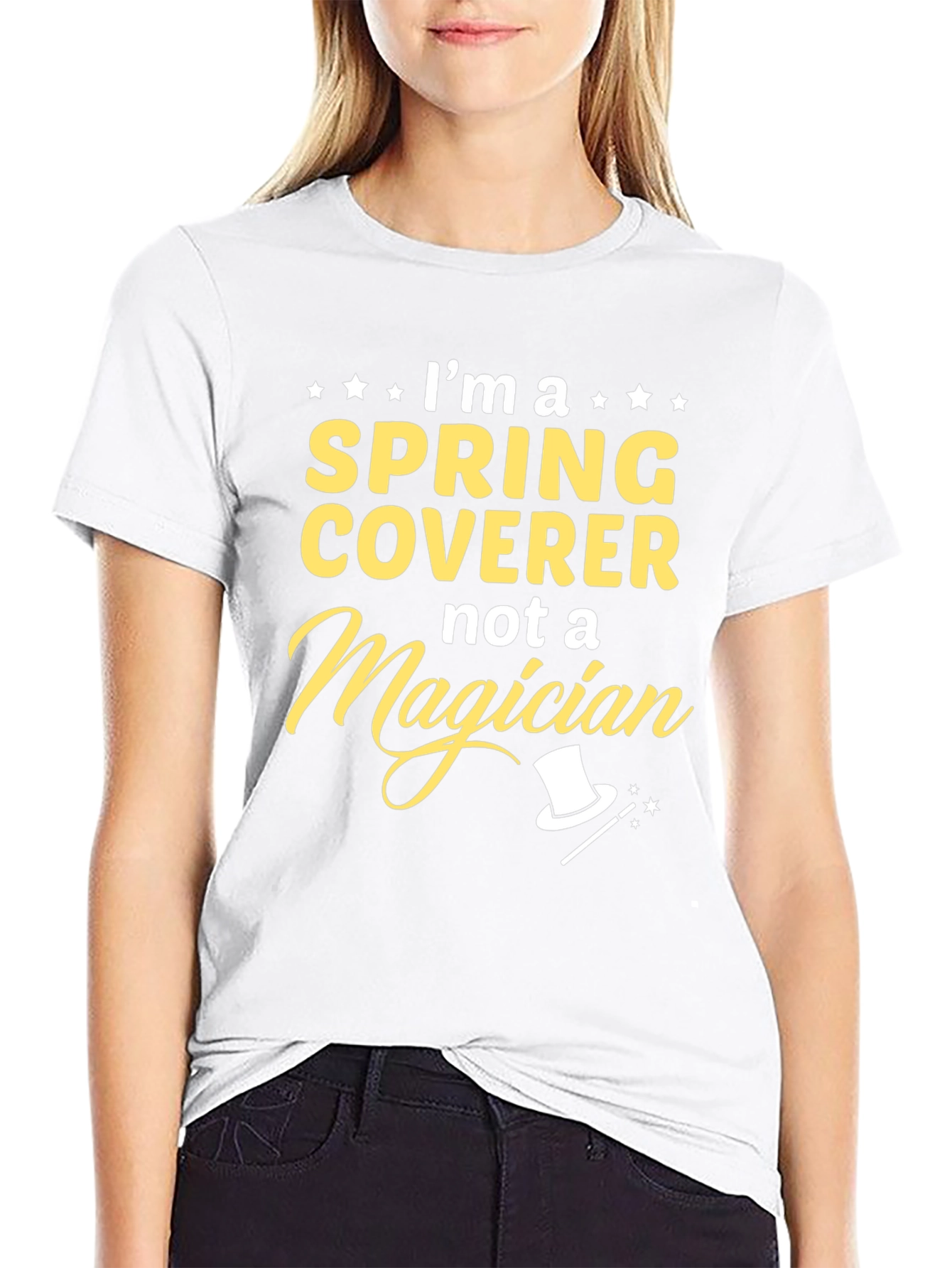 Spring Coverer Not a Magician T-Shirt